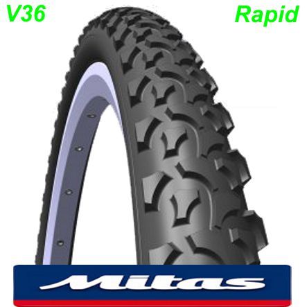 Mitas Pneu 12 1/2x1.75x2 1/4  (47-203) V36 Rapid schwarz